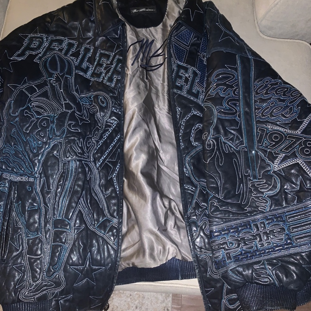 Mens Leather Pelle Jacket